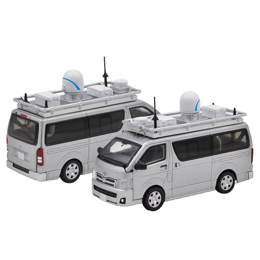 Amazon | エラカー 1/64 トヨタ ハイエース 中継車 Era Car